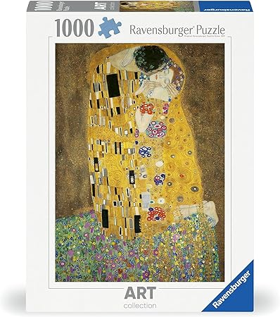 Ravensburger（ラベンスバーガー） ジグソーパズル アートコレクション クリムト「接吻」 1000ピース 完成サイズ：70x50cm 12000066 【パズル、プレゼント（誕生日/クリスマス）】
