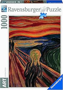Ravensburger（ラベンスバーガー） ジグソーパズル アートコレクション ムンク 「叫び」 1000ピース 完成サイズ：70x50cm 17234 4 【パズル、プレゼント（誕生日/クリスマス）】